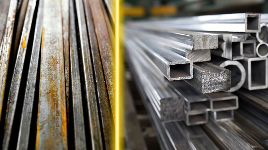 aluminium vs steel cast